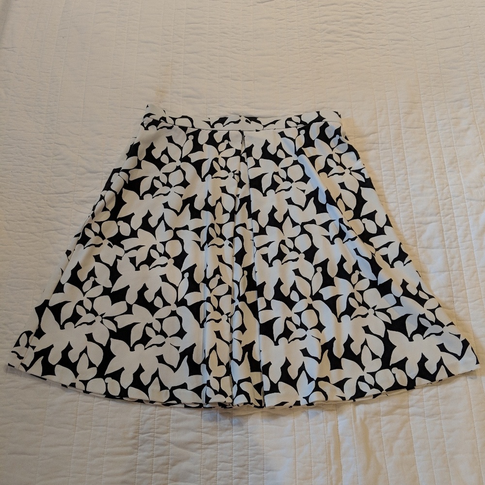 Cynthia Rowley A-line Skirt with Front Pleat